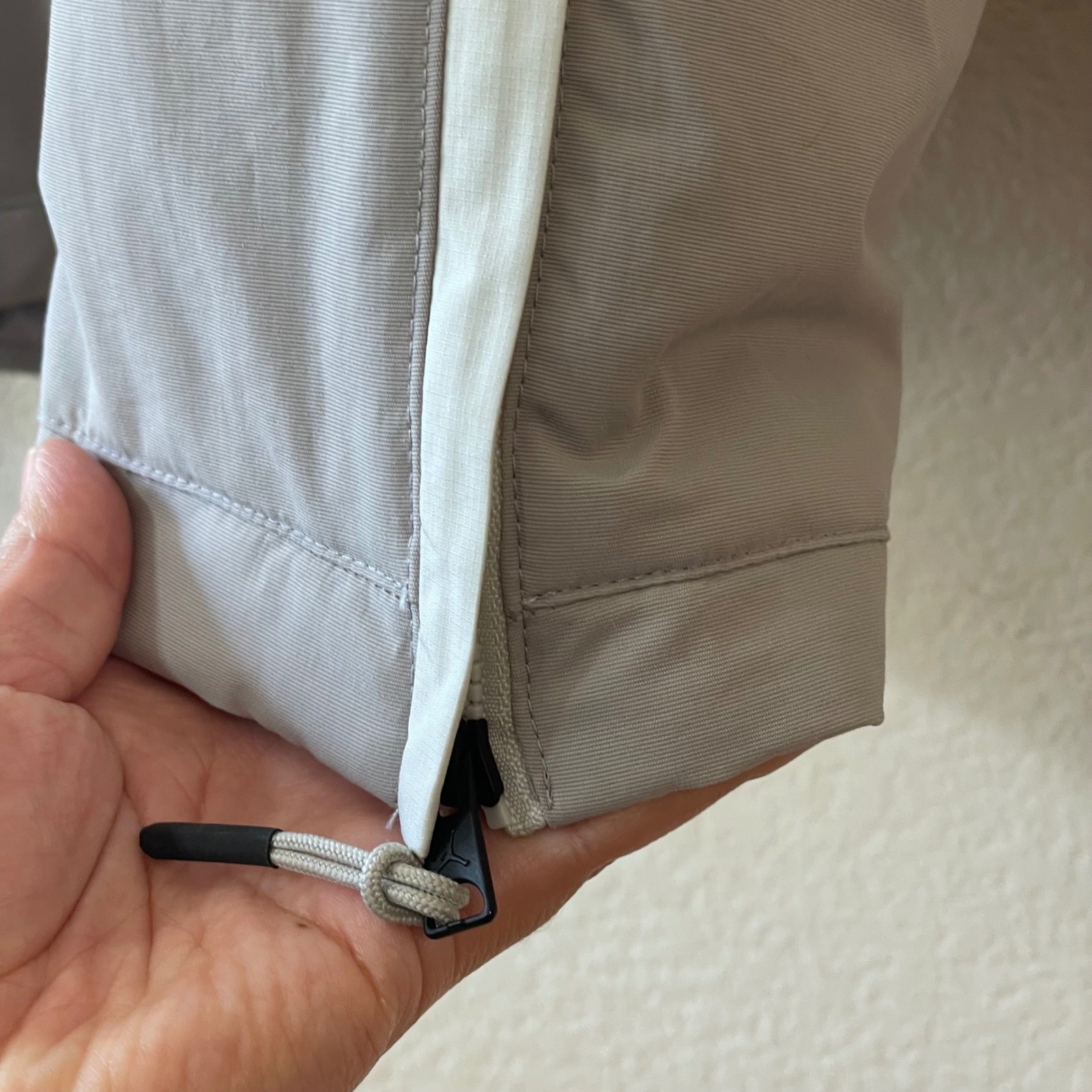 Jordan 23 Engineered Pullover Jacket Gray Nylon S… - image 8