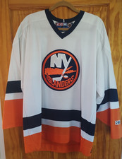 CCM New York Islanders Hockey Jersey Large NHL Blank - Worn Once