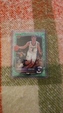 Topps Josh Dix Creighton Bluejays Green Parallel #BPP-17