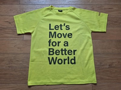 Technogym Technic Shirt ''Let's Move For A Better World'' Sport T-Shirt Gelb