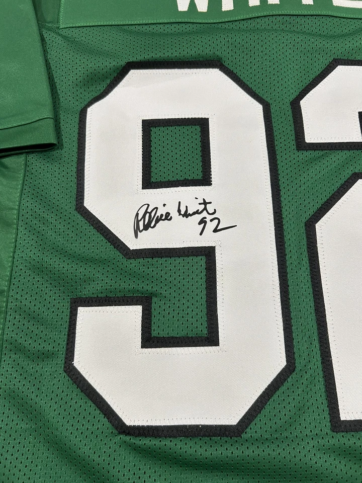 Reggie White Facsimile Autographed Phila Eagles Custom Reprint Jersey Size XL - Image 2 of 3