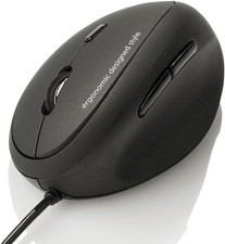 Wired Ergonomic Mouse, Optical Vertical Mice for Small Hands, Reduce Wrist Strai