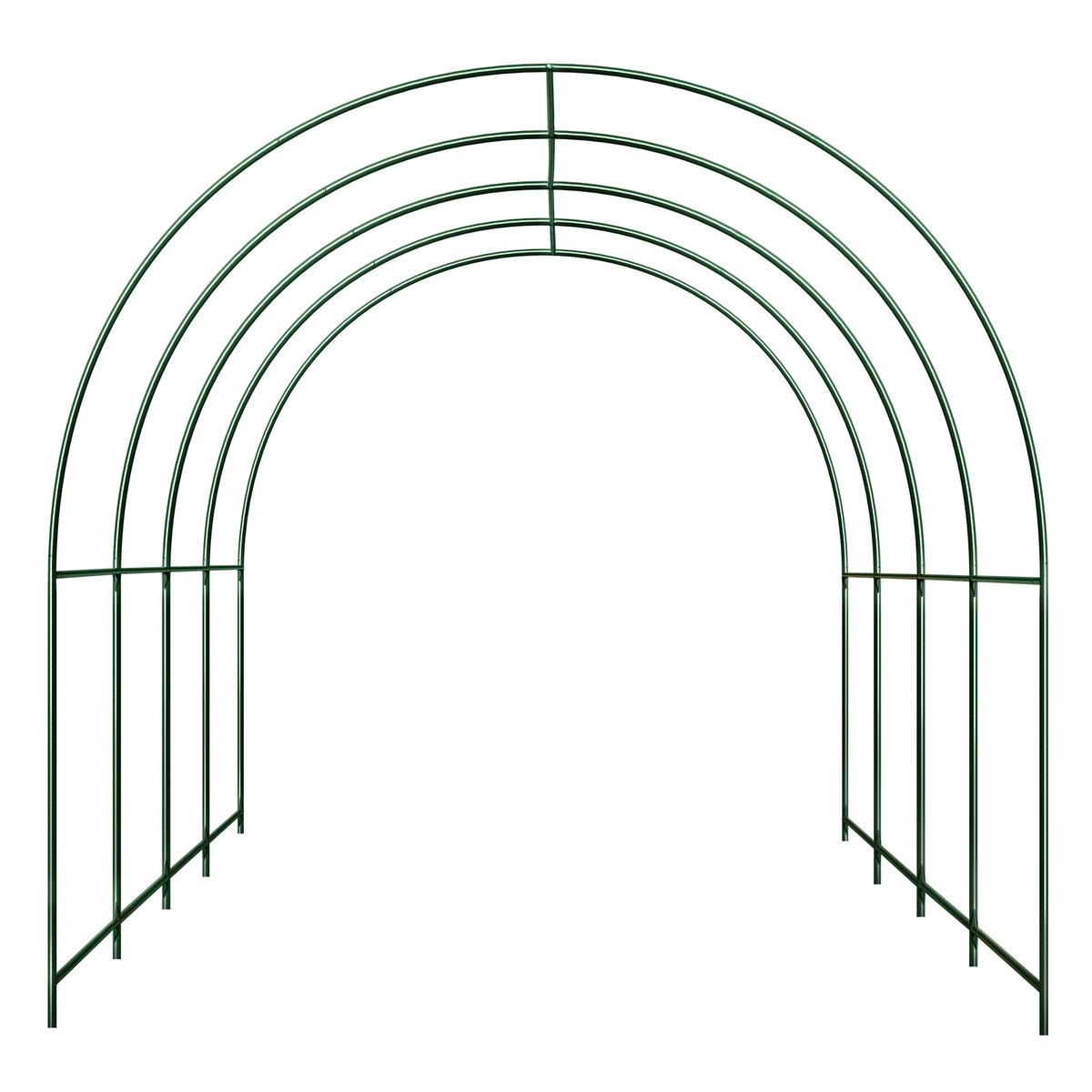 13' L x 7' W x 7.2' H Large Garden Support Arch Frame Climbing