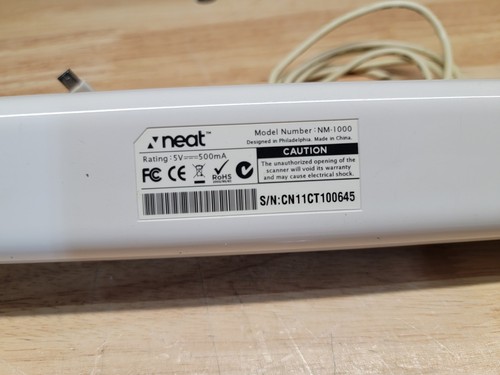 Neat USB Desk Scanner NM-1000 Digital Mobile Receipt Documents - Bild 2 von 6