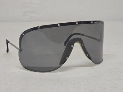 Vintage Porsche Design Shield Sonnenbrille 5620 schwarze Maske Kardashian Yoko Ono - Bild 1 von 4