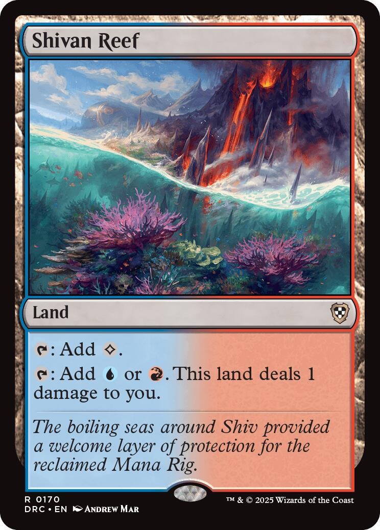 Shivan Reef [DRC - 170 Near Mint]