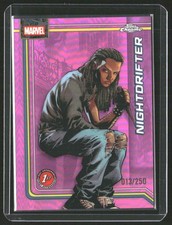 2026 Topps Chrome Marvel Comics #88 Nightdrifter Pink Refractor /250
