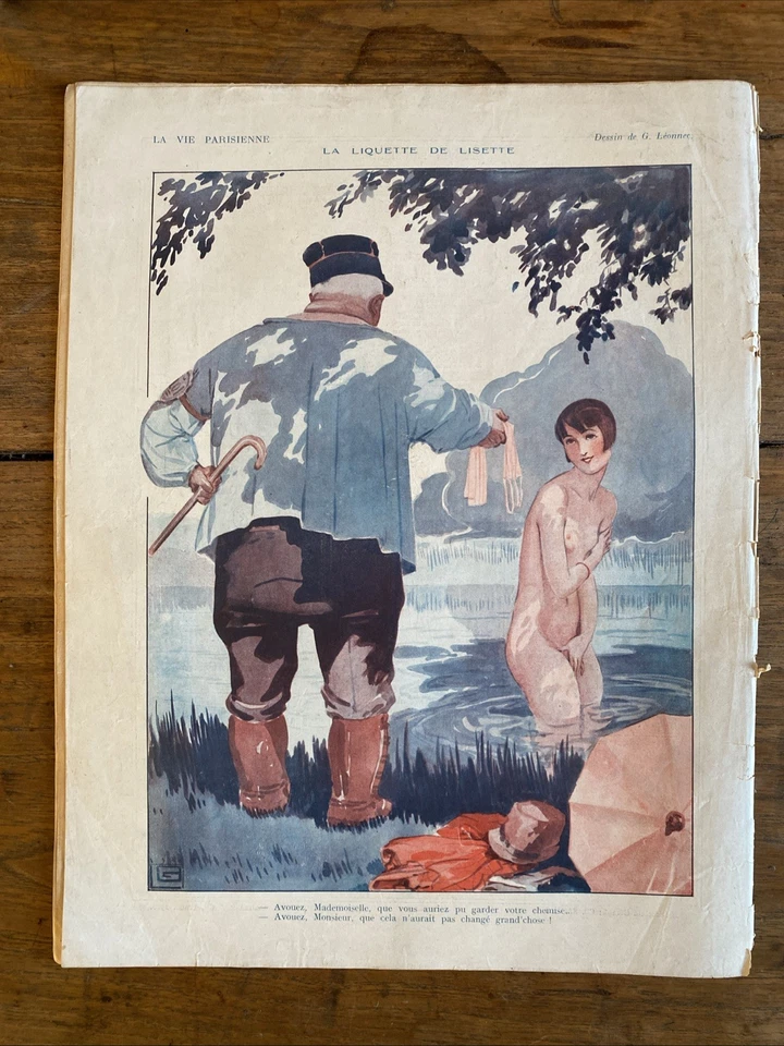 La Vie Parisienne 1926#32 -G.LEONNEC -R Préjelan- Pierre Lissac... - Curiosa - Immagine 2 di 4