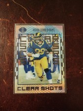 2019 Panini Illusions Clear Shots Aaron Donald #CS-AD Blue /299