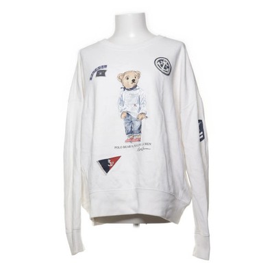 Polo Ralph Lauren, Sweatshirt, Größe: XL, Weiß #4Zm