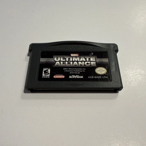 Gameboy Advance Marvel Ultimate Alliance GBA Nintendo Game Cartridge only tested