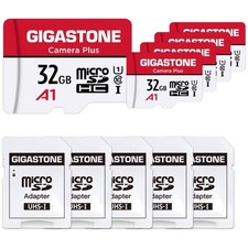 32GB Micro SD Card 5-Pack - Full HD Video Recording