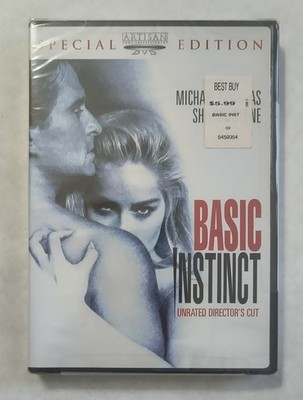 Basic Instinct (DVD, 1992) Brand New Sealed!  Widescreen 
