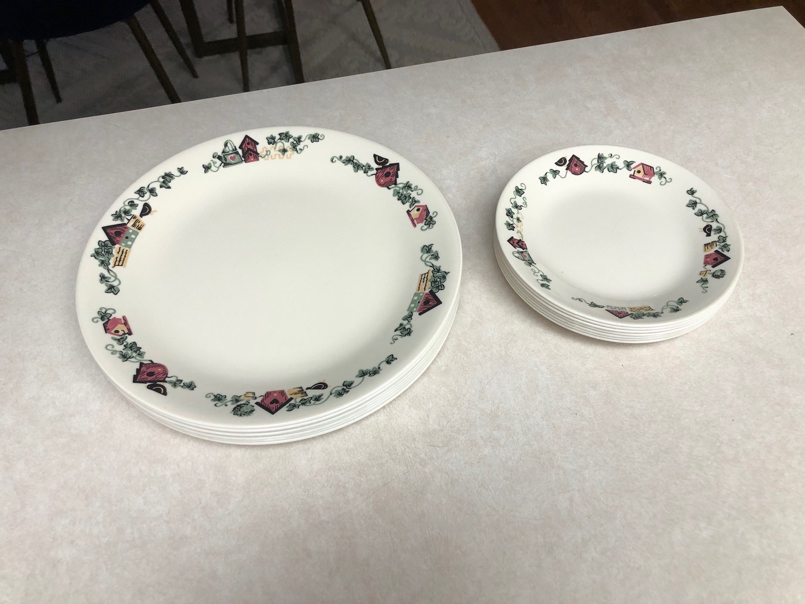 15 Piece Corelle Garden Home Dinnerware Pieces New