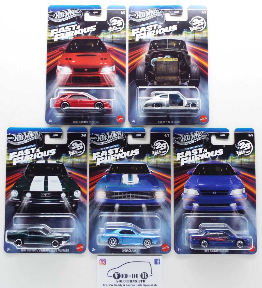 Hot Wheels Fast & Furious Subaru Diecast & Toy Vehicles for sale
