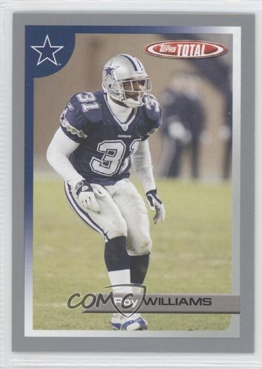 2005 Topps Total Silver Roy Williams #236 0r5