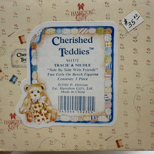 Lotto di 13 figurine Hamilton Cherished Teddies con scatole e documenti - Foto 12 di 23