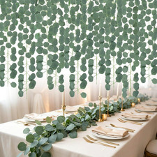 6 Pack 7.1FT Faux Eucalyptus Greenery Garland Hanging Vines for Bedroom Wall Dec