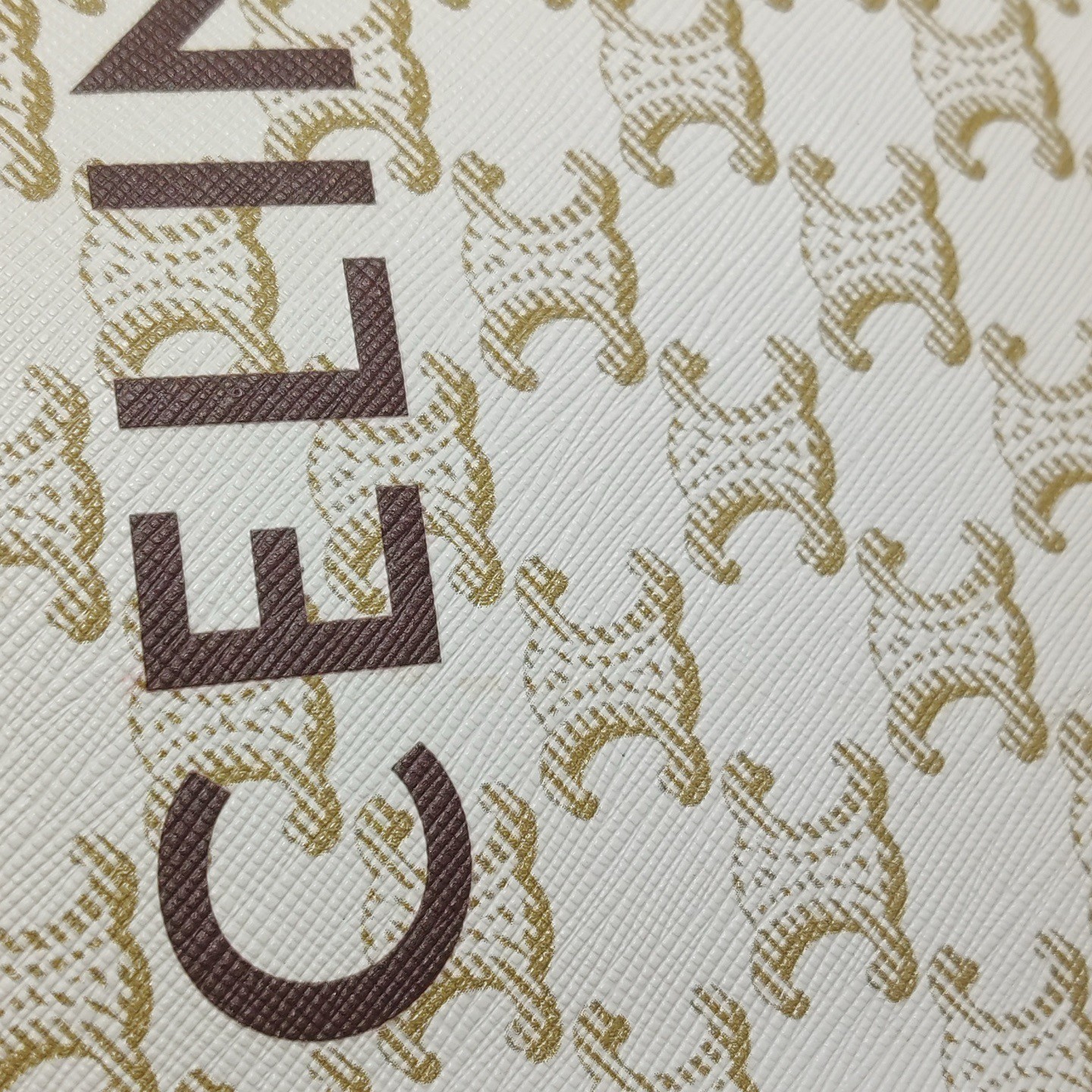 authentic Celine Triomphe Mini Vertical Hippopota… - image 7