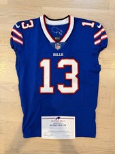 Nike Buffalo Bills Team Issued Blue Game Jersey #13 Kelvin Benjamin