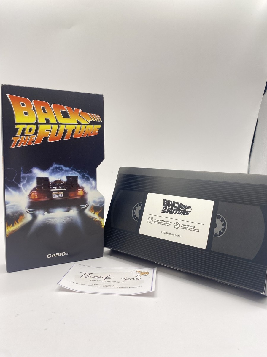 CASIO CLASSIC Back To The Future Collaboration model Watch CA