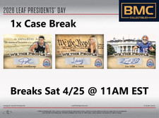 Bill Cowher 2026 Leaf Metal Presidents Day Multi-Sport 1x Case Break #20