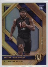 2020 Panini Gold Standard Rookies Platinum /75 Malik Harrison #184 4f5