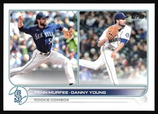 2022 Topps Update Rookie Combos Penn Murfee/Danny Young RC #US220 Seattle