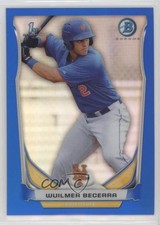 2014 Bowman Prospects Chrome Blue Refractor 15/250 Wuilmer Becerra #BCP96 0f8