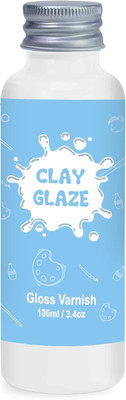 100Ml Air Dry Clay Glaze, Air Dry Clay Varnish Can Not Only Used to Prevent Clay