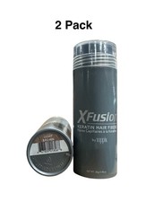 Xfusion by Toppik Keratin Hair Fibers 28g / 0.98 oz LIGHT BROWN Pack of 2