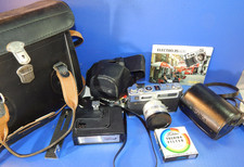 Yashica TL Electro x 35 mm GS fotocamera Yashinon obiettivo DX OBIETTIVO EXTRA misuratore flash case