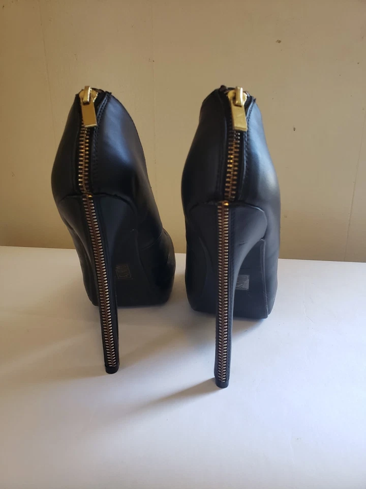 Zapatos de salón Call It Spring con cremallera para mujer talla 10 negros Foto 2 de 3