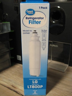 GVF042 Refrigerator Filter Replaces LT800P For LG Side By Side or French Door