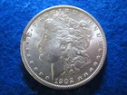 1902 O Morgan Silver Dollar - Well Struck Bright Uncirculated - Vam51a