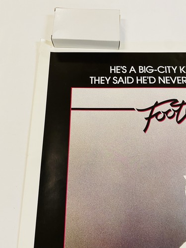 Póster de la película 1984 Footloose original enrollado sin usar NSS 27x41 Kevin Bacon clásico - Imagen 8 de 11