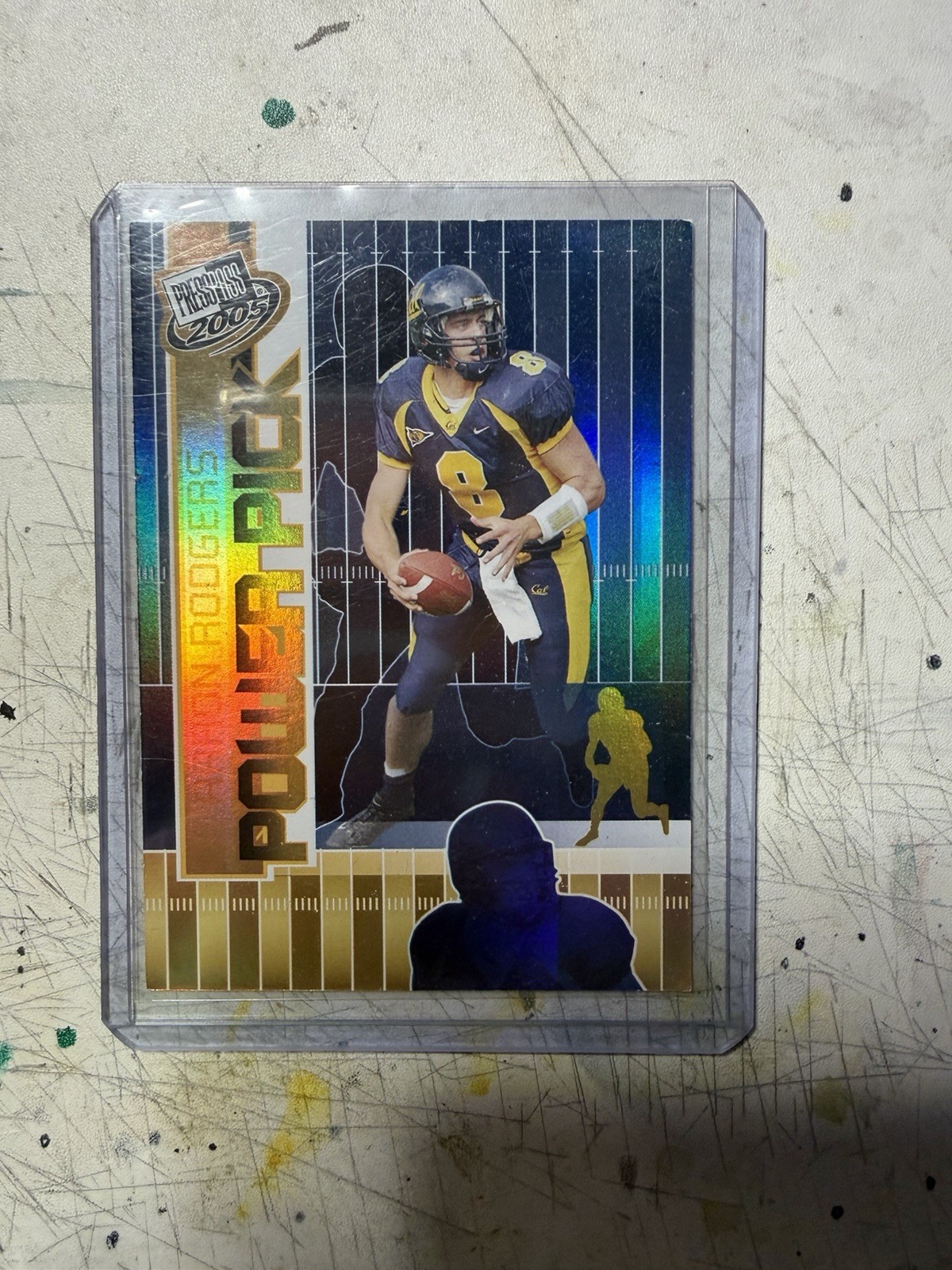 2005 Press Pass - Aaron Rodgers #47 (RC)