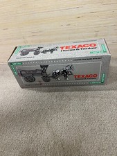 Vintage ERTL Texaco Horse  Tanker Coin Bank Collectors Series 8 Diecast Metal