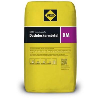 Sakret Dachdeckermörtel DM Verstrichmörtel Dachstein faserarmiert grau 25kg