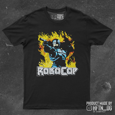 Robocop Vintage 80s Reprint Shirt Terminator Aliens Halloween Freddy