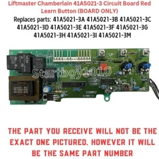Liftmaster Chamberlain 41A5021-3G Circuit Board 41A5021-3H  ONLY BORD
