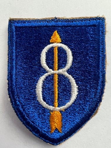 8th Division US Army Patch Flat Top Variation EBay