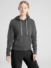 NWT Athleta Sundown Hoodie Sweatshirt, BLACK SIZE ST S T 530580 T0831