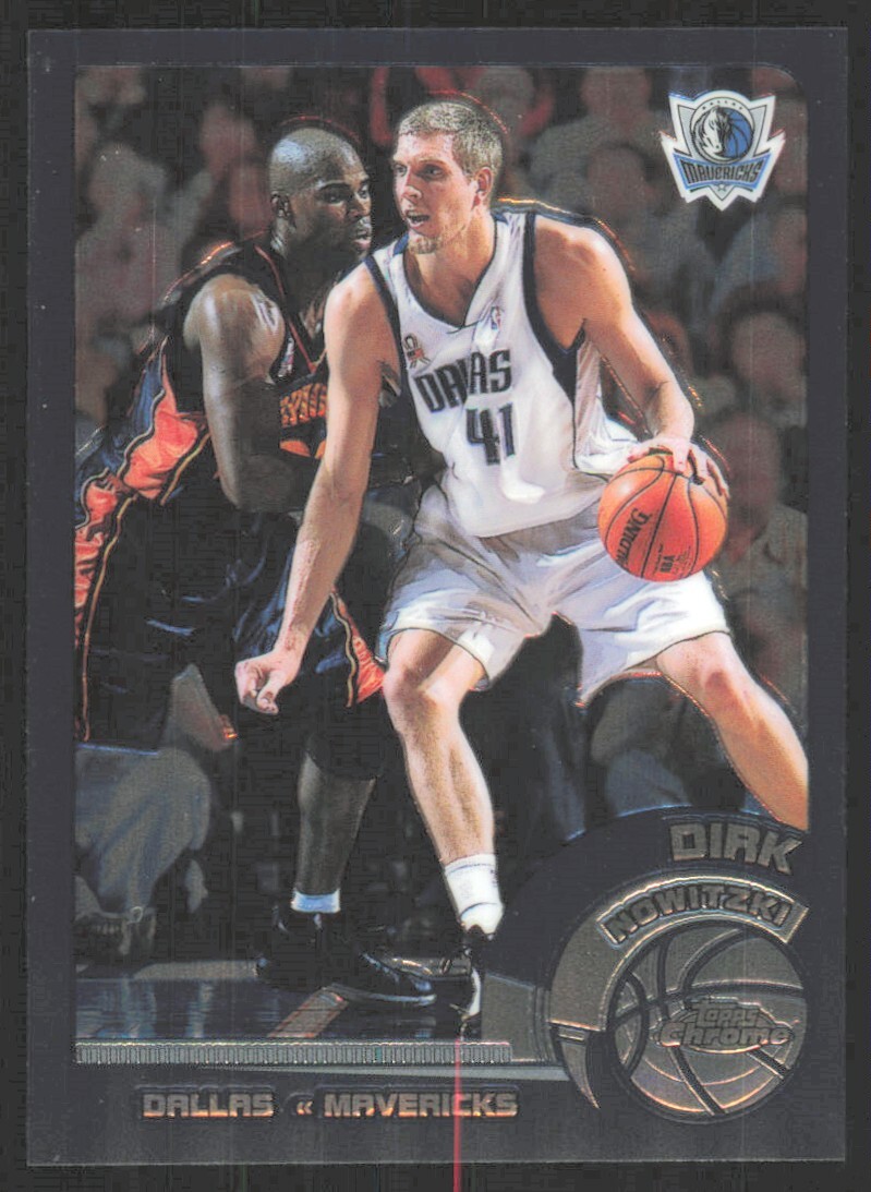 2002-03 Topps Chrome Dirk Nowitzki Dallas Mavericks #29