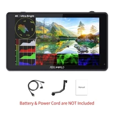 FEELWORLD LUT6 6 inch DSLR HDMI Camera Field Monitor 2600nit Bright Touch Screen