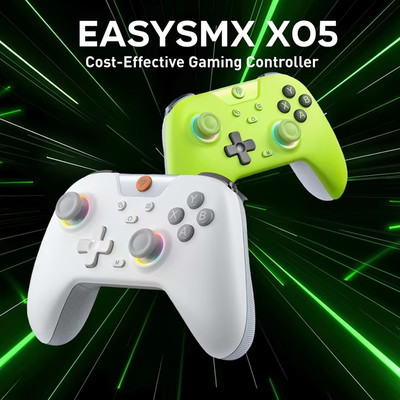 Easysmx X05 Wireless Gamepad Bluetooth Gaming Controller Compatible with Pc/Phon