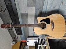 Used Takamine P2dc Acoustic Guitar W/case
