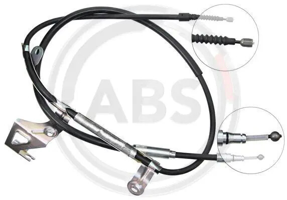 Cavo freno a mano Freno a disco K18357 A.B.S. per VW PASSAT B5 PASSAT B5 Variant