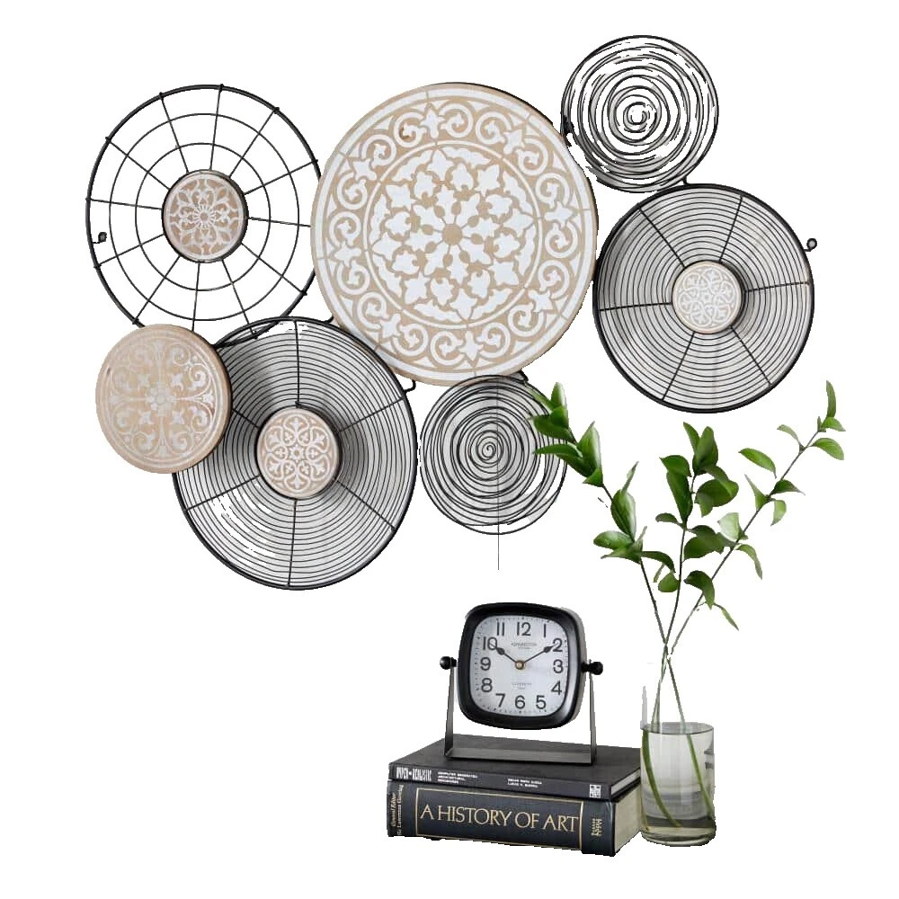 Черные декоративные тарелки