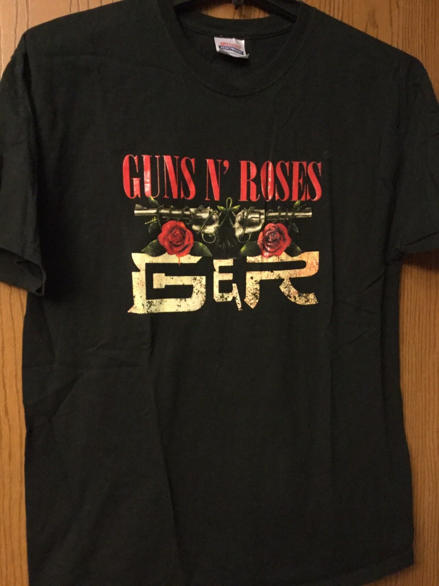 GUNS'NROSES WORLD TOUR 2007 Tシャツ　黒 Guns N Roses - 2006/07 Black Tour Shirt. Adult L (42-44). | eBay